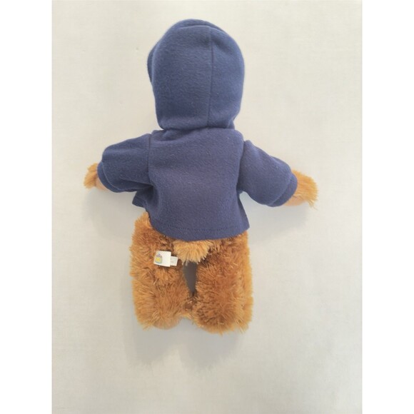 Dave and busters Plush 14" Bear in Navy Hoodie Stuffed Animal Property of 2009 - Picture 3 of 5